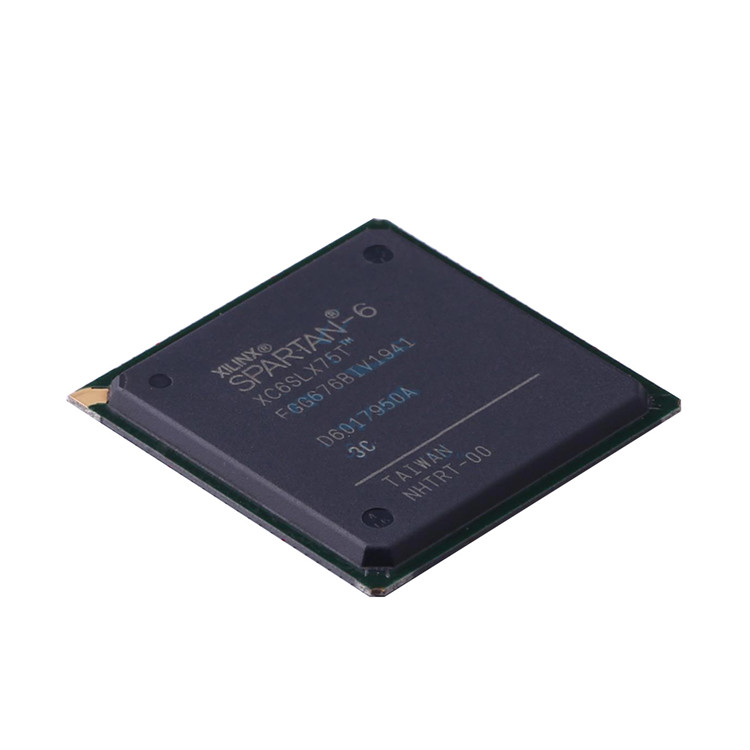 В I/O 676FBGA IC FPGA 348 интегральной схемаы запаса XC6SLX75T-3FGG676C 676-FBGA (27x27)