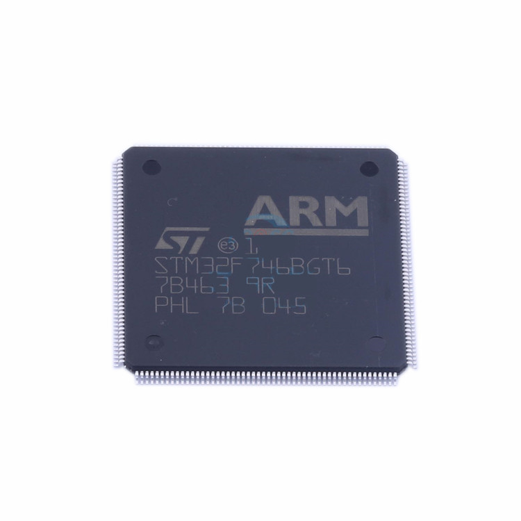 Микроконтроллер IC STM32F746BGT6 новый и первоначальный трицатидвухразрядный 216MHz 1MB ВСПЫШКИ 208-LQFP