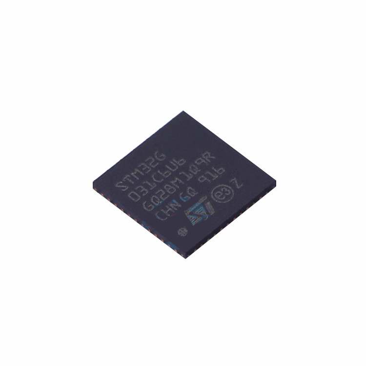 Первоначальная ВСПЫШКА 48UFQFPN IC STM32G031C8U6 STM32G031C4U6 IC MCU 32BIT 32KB обломока микроконтроллера STM32G031C6U6