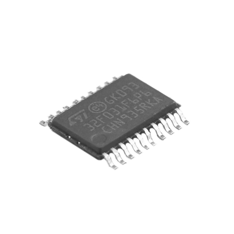 Новый обломок PCB STM32F031F6P6 TSSOP20 48MHz 32KB IC усилителя тестера интегральной схемаы тестера STM32F031F6P6