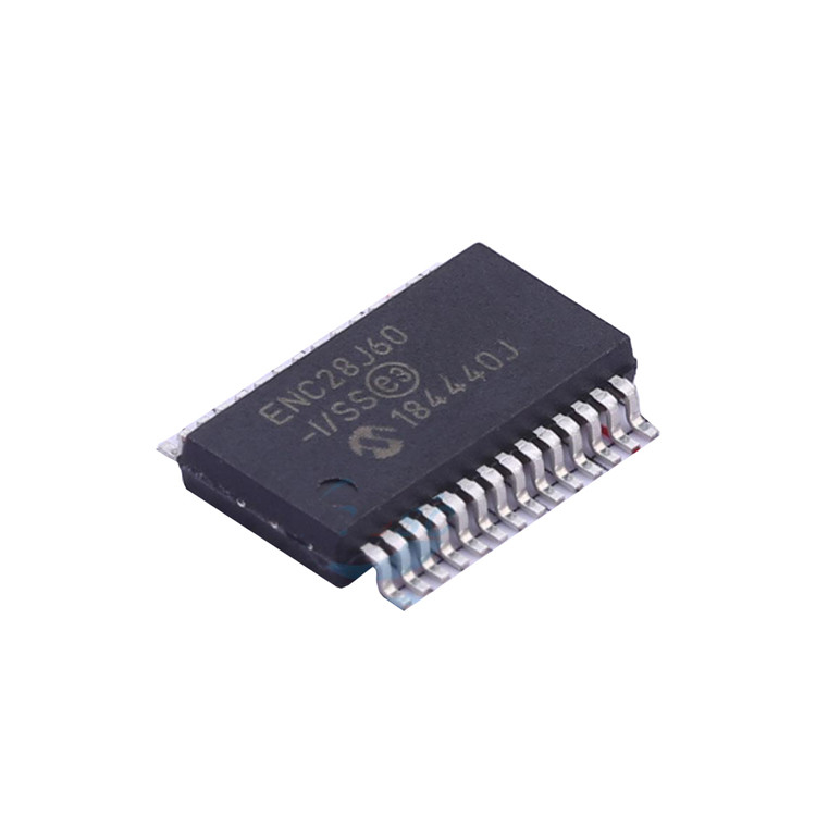 ENC28J60-I/SS новое и первоначальное     ENC28J60-I/SS SSOP-28   Интегральная схемаа