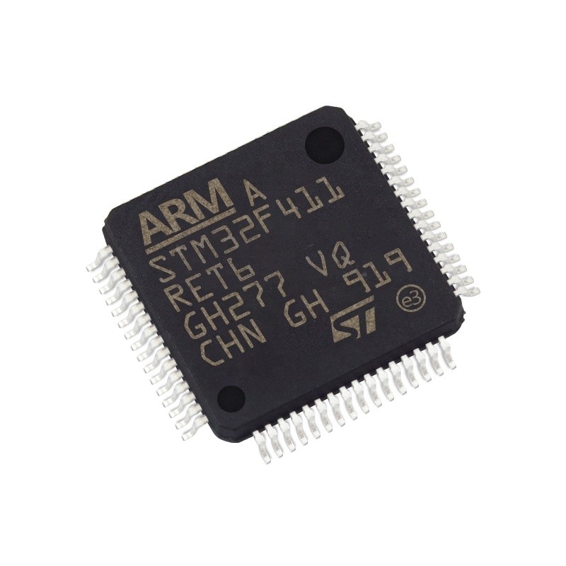В обломоке STM32F411RET6 ic интегральных схема ВСПЫШКИ 64LQFP IC MCU 32BIT 512KB микроконтроллеров запаса