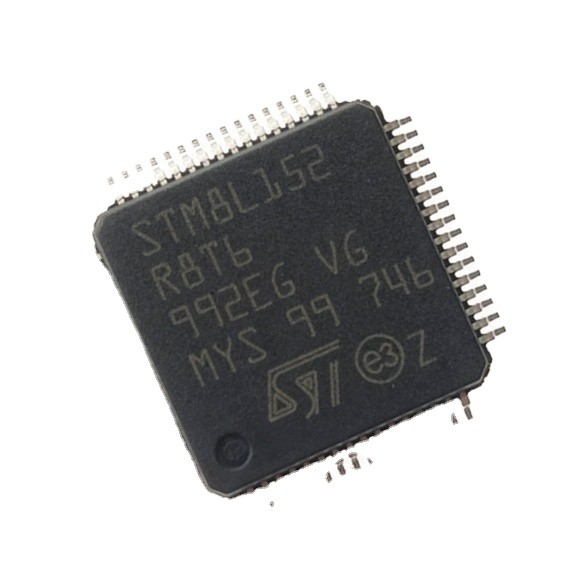 В обломок STM8L152R8T6 ic интегральных схема ВСПЫШКИ 64LQFP IC MCU 8BIT 64KB микроконтроллеров и процессоров запаса