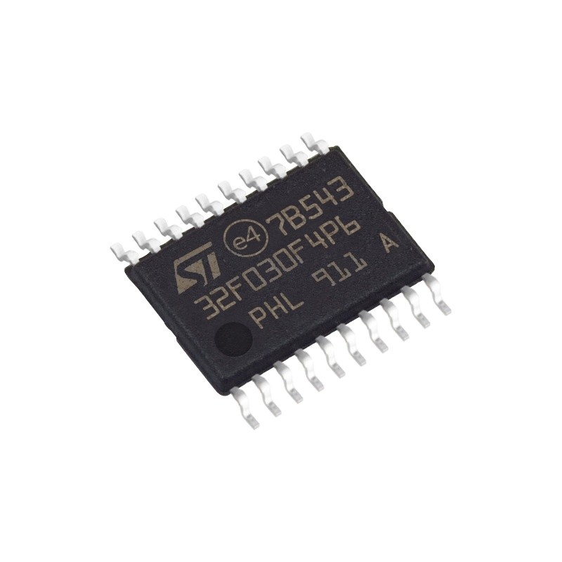 В интегральных схемаах STM32F030F4P6 электронного блока ВСПЫШКИ 20TSSOP IC MCU 32BIT 16KB микроконтроллеров запаса