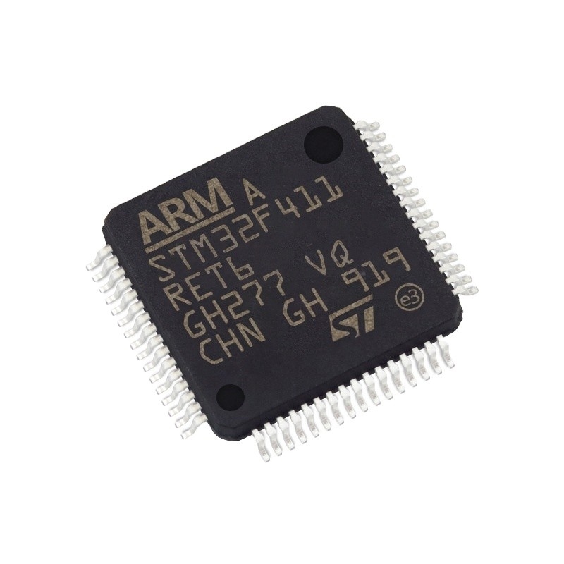 В обломоке STM32F411RET6 ic интегральных схема ВСПЫШКИ 64LQFP IC MCU 32BIT 512KB микроконтроллеров запаса