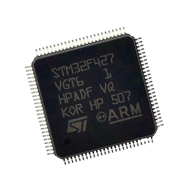 В обломоке IC MCU микроконтроллера коркы M4 RISC 512kB внезапном 100-Pin LQFP РУКИ запаса первоначальном STM32F427VGT6 трицатидвухразрядном STM32f