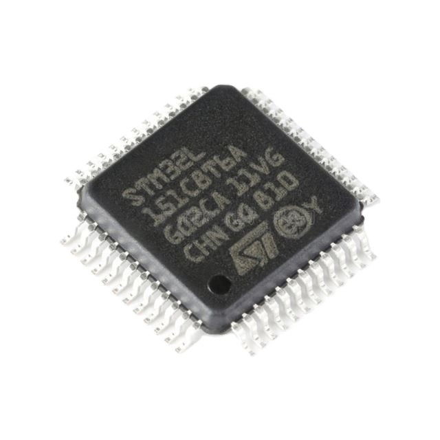 В интегральных схемаах STM32L151C8T6 электронного блока ВСПЫШКИ 48LQFP IC MCU 32BIT 64KB микроконтроллеров запаса