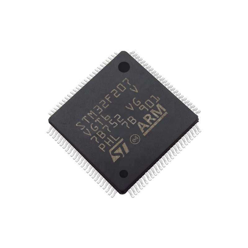 В интегральных схемаах STM32F207VGT6 электронного блока ВСПЫШКИ 100LQFP IC MCU 32BIT 1MB микроконтроллеров запаса