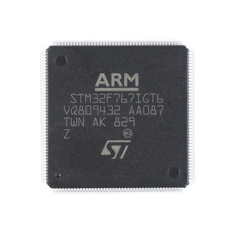 В интегральных схемаах STM32F767IGT6 электронного блока ВСПЫШКИ 176LQFP IC MCU 32BIT 1MB микроконтроллеров запаса