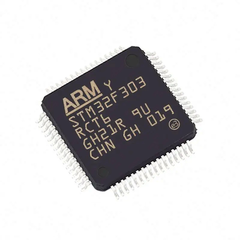 В обломоке STM32F303RCT6 ic интегральных схема ВСПЫШКИ 64LQFP IC MCU 32BIT 256KB микроконтроллеров запаса