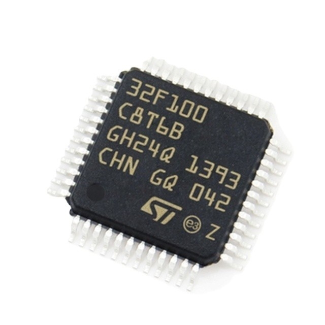 В обломоке STM32F100VCT6B ic интегральных схема ВСПЫШКИ 100LQFP IC MCU 32BIT 256KB микроконтроллеров запаса