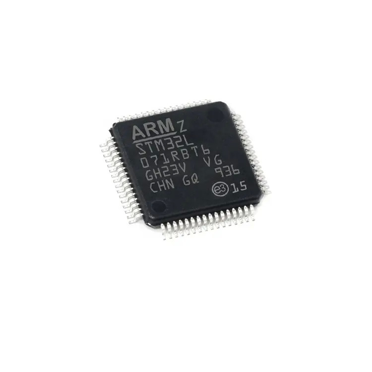 В интегральных схемаах STM32L071RBT6 электронного блока ВСПЫШКИ 64LQFP IC MCU 32BIT 128KB микроконтроллеров запаса
