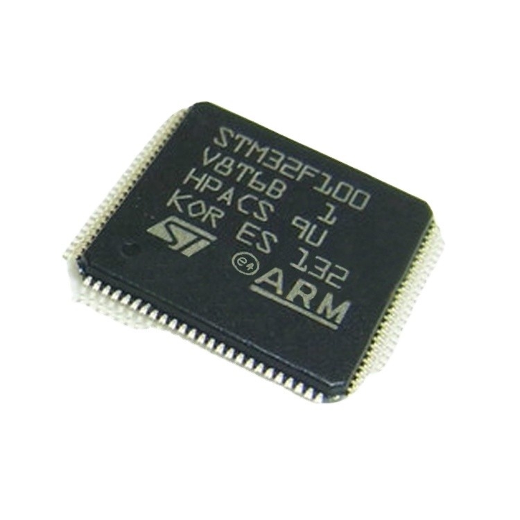 В обломоке STM32F100V8T6B ic интегральных схема ВСПЫШКИ 100LQFP IC MCU 32BIT 64KB микроконтроллеров запаса