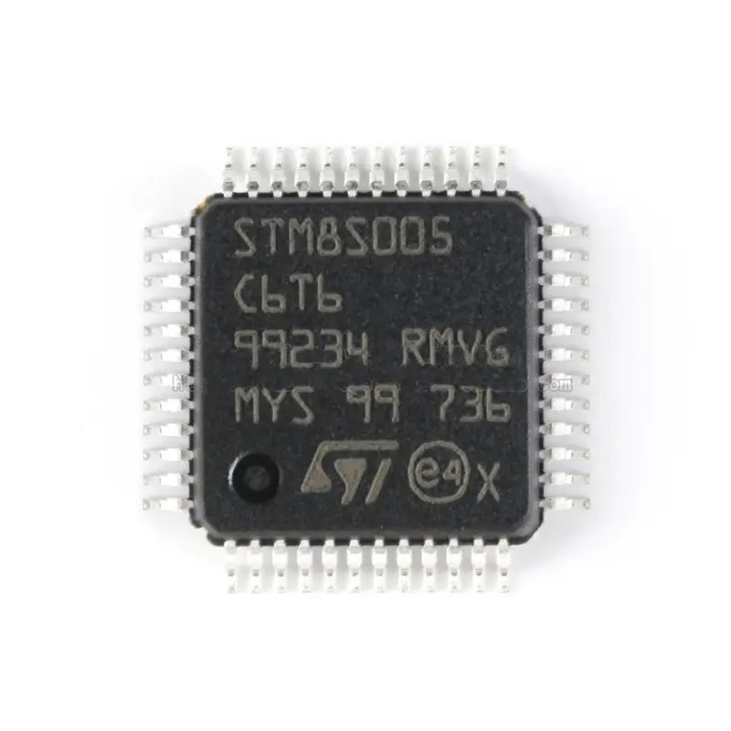 В электронном блоке STM8S005C6T6 микроконтроллеров MCU 8-разрядном STM8S STM8 CISC 32KB внезапном 3.3V/5V 48-Pin LQFP запаса