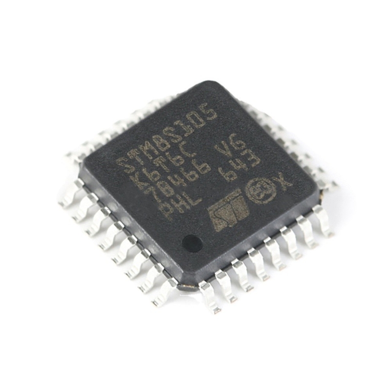В интегральных схемаах STM8S105K6T6C электронного блока ВСПЫШКИ 32LQFP IC MCU 8BIT 32KB микроконтроллеров запаса