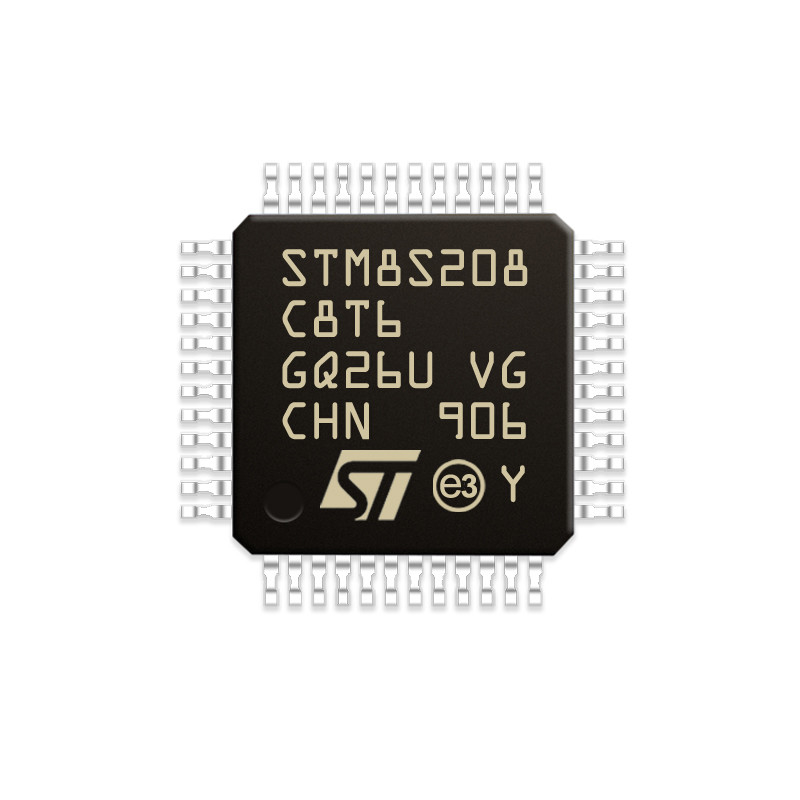 Микроконтроллер IC STM8S005C6T6 серии Chuangyunxinyuan STM8S005C6T6 MCU 8-разрядный 16MHz 32KB ВНЕЗАПНЫЙ 48-LQFP STM