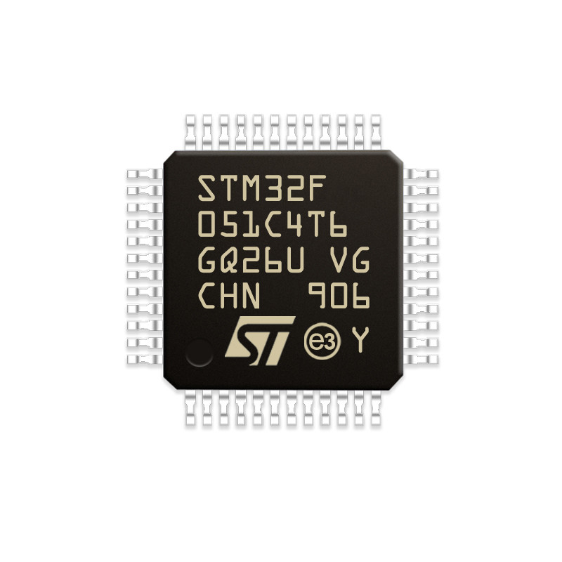 Микроконтроллер IC STM8S005C6T6 серии Chuangyunxinyuan STM8S005C6T6 MCU 8-разрядный 16MHz 32KB ВНЕЗАПНЫЙ 48-LQFP STM