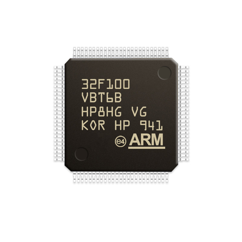 Качество Chuangyunxinyuan STM32F100VBT6B в микроконтроллере LQFP100 STM32F100VBT6B интегральной схемаы MCU электронного блока магазина