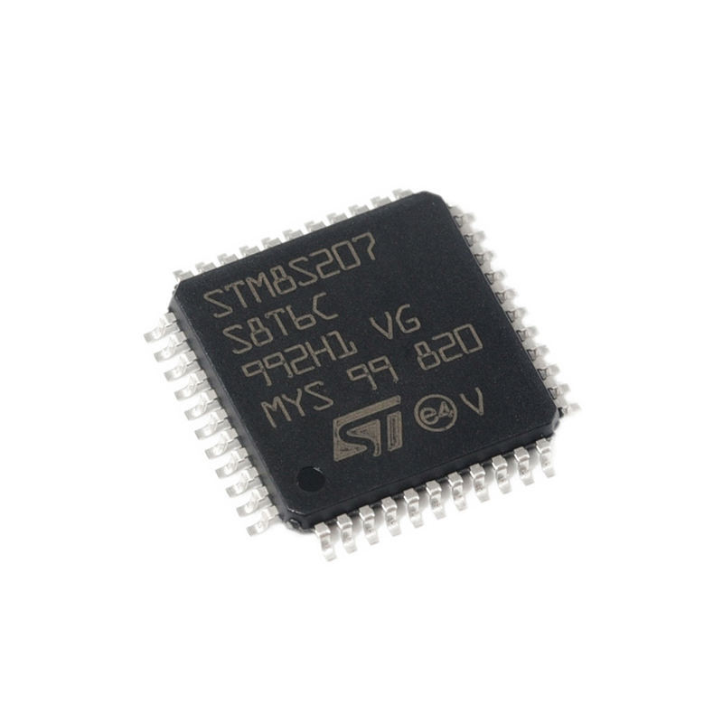 Пульт управления IC компонентов электронный MCU Chuangyunxinyuan STM8S207S8T6C LQFP-44 откалывает интегральные схемаы STM8S207S8T6C