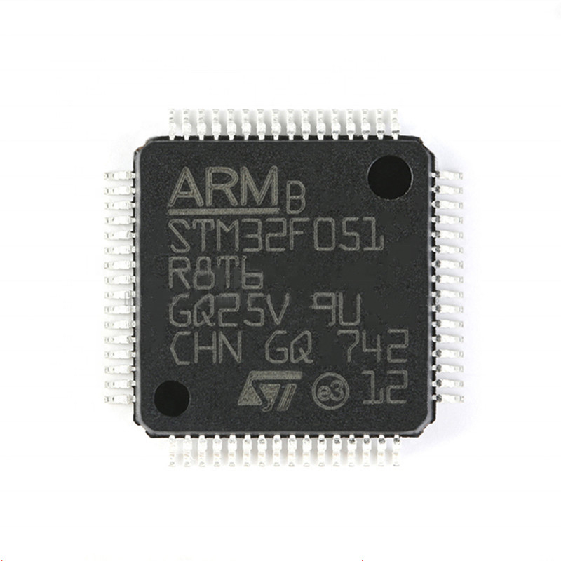 Бренд ВСПЫШКИ 64LQFP STM32F STM32F051 STM32F051R8T6 IC MCU 32BIT 64KB интегральной схемаы микроконтроллера первоначальный