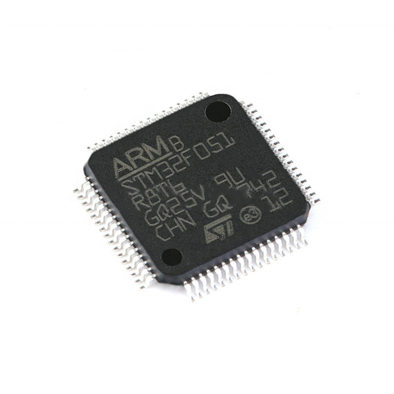 Бренд ВСПЫШКИ 64LQFP STM32F STM32F051 STM32F051R8T6 IC MCU 32BIT 64KB интегральной схемаы микроконтроллера первоначальный