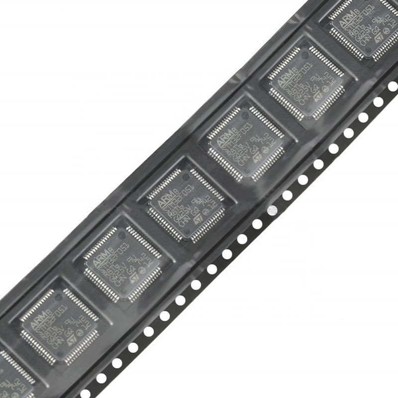 Бренд ВСПЫШКИ 64LQFP STM32F STM32F051 STM32F051R8T6 IC MCU 32BIT 64KB интегральной схемаы микроконтроллера первоначальный