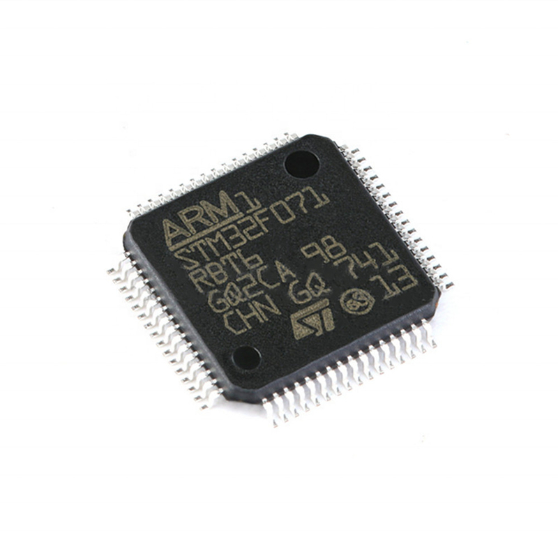 ВСПЫШКА 64LQFP STM32F071 STM32F071RB STM32F071RBT6 IC MCU 32BIT 128KB обломока IC интегральных схема электронных блоков