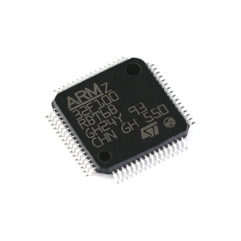 Электроника 64LQFP STM32F100RBT6B Chuangyunxinyuan новая и первоначальная IC MCU 32BIT 128KB ВНЕЗАПНАЯ компонентная
