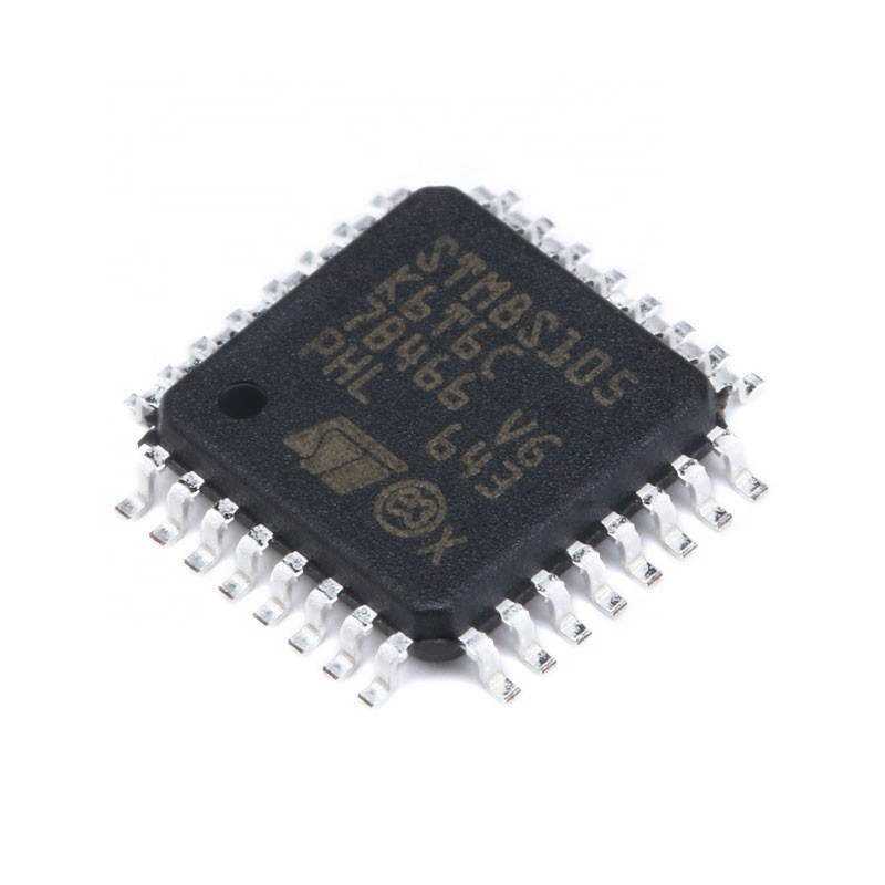 Микроконтроллеры IC электроники BOM LQFP32 интегральных схема Chuangyunxinyuan компонентные первоначальные врезанные откалывают STM8S105K6T6C