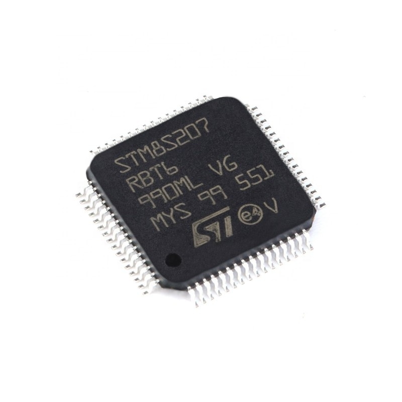 ВСПЫШКА 64LQFP STM STM8S207RBT6 Chuangyunxinyuan новая и первоначальная электрическая поставок IC MCU 8BIT 128KB