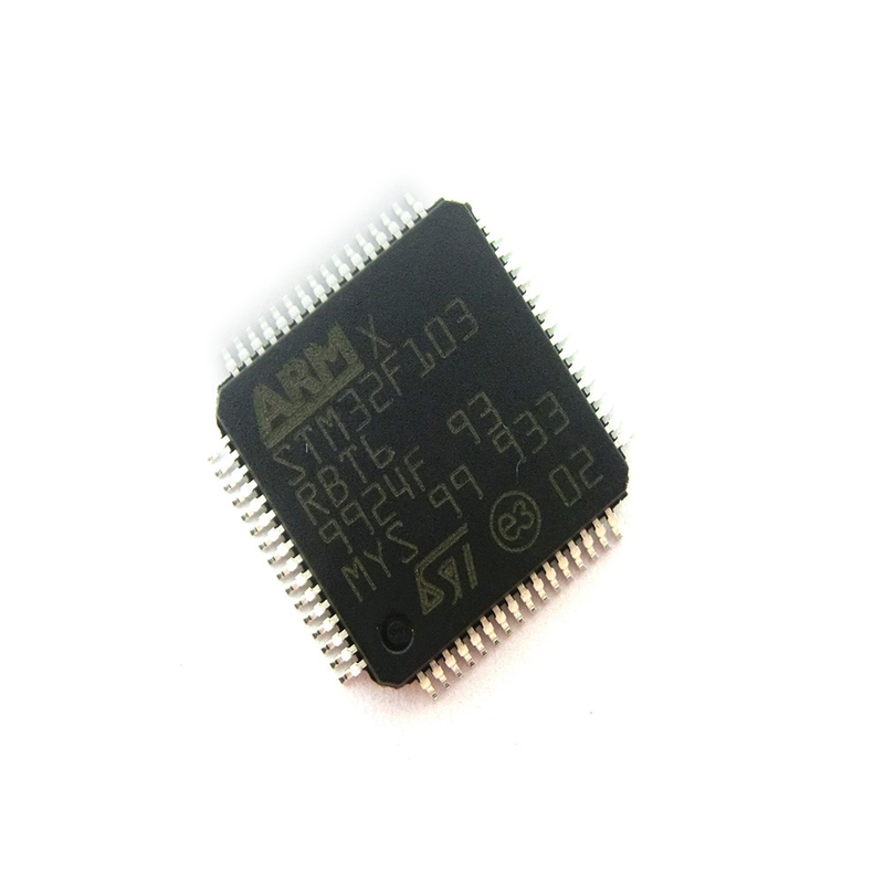 Штырь 2.5v/3.3v 64 Lqfp Ic M3 RISC 128kb руки Stm32f1 STM32F103RBT6 Mcu трицатидвухразрядный внезапный