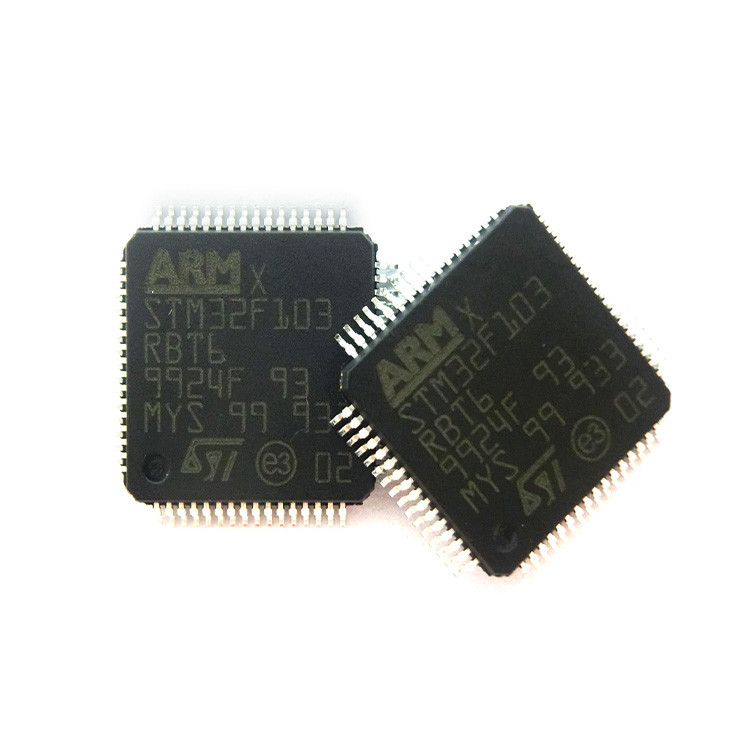 Штырь 2.5v/3.3v 64 Lqfp Ic M3 RISC 128kb руки Stm32f1 STM32F103RBT6 Mcu трицатидвухразрядный внезапный