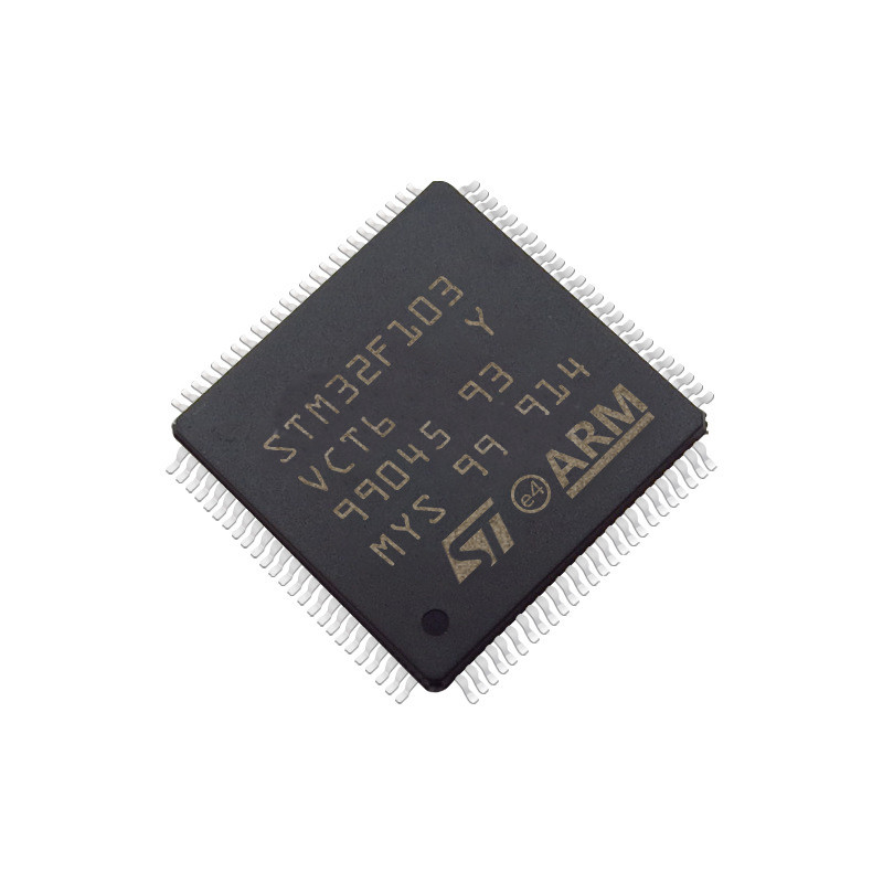 Онлайн интегральные схемаы новое первоначальное LQFP100MCU STM32F103VCT603RET6 IC электронных блоков STM32F103VCT6 В ЗАПАСЕ
