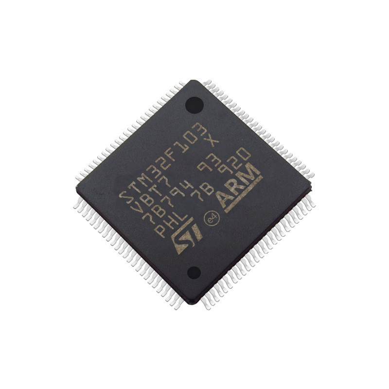 ОБЛОМОК интегральных схема LQFP100 MCU STM32F103VBT7 электронных блоков нового первоначального микроконтроллера STM32F103VBT7 онлайн