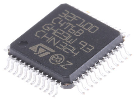 Обломок STM32F100C4T6B IC Ic интегральных схема ВСПЫШКИ 48LQFP IC MCU 32BIT 16KB микроконтроллеров STM32F100C4T6B В ЗАПАСЕ