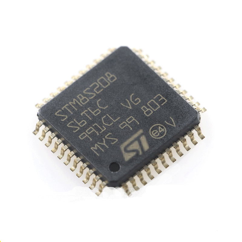 Флэш-память MCU интегральной схемаы 24MHz32KB Mirocontroller LQFP44 обломока STM8S208S6T6C STM8S208S6T6 8-разрядная