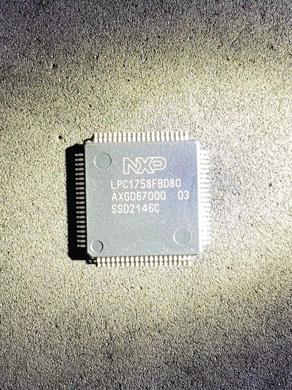 Оригинал микроконтроллера IC обломока интегральной схемаы LPC1758FBD80 QFP80 совершенно новый неиспользованный